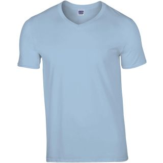 T-shirt Homme Col V Premium GI41V00 - Light Blue
