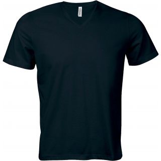T-shirt homme col V manches courtes Calypso K353 - Black