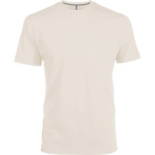 T-shirt homme col rond manches courtes K356 - Light Sand