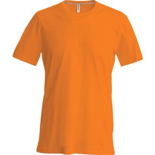 T-shirt homme col rond manches courtes K356 - Orange