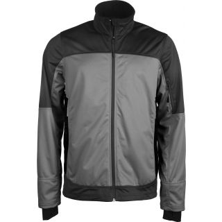 Veste softshell homme bicolore K415 - Titanium / Black