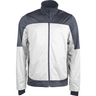 Veste softshell homme bicolore K415 - White / Titanium