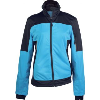 Veste softshell femme bicolore K416 - Aqua Blue / Black