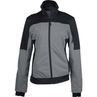 Veste softshell femme bicolore K416 - Titanium / Black