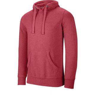 Sweat-shirt homme capuche "mélange" K462 - Dark Red Heather