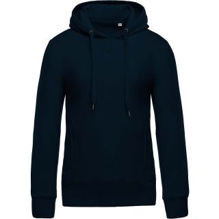 Sweat-shirt homme bio à capuche K482 - Navy