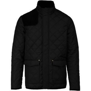 Veste homme matelassée K6126 - Black / Black