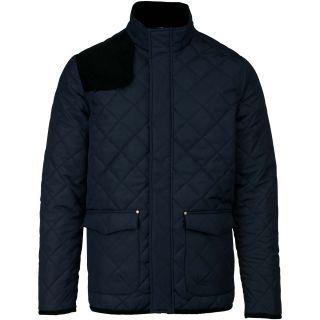 Veste homme matelassée K6126 - Navy / Black
