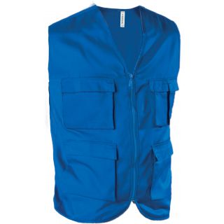 Gilet multipoches K624 - Royal Blue