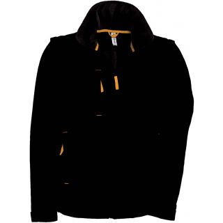 Blouson manches amovibles Score K639 - Black / Orange