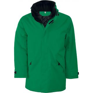 Parka doublure matelassée K677 - Kelly Green