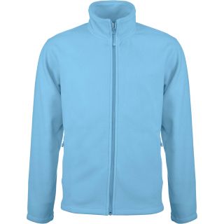 Veste micropolaire zippée Falco K911 - Sky Blue