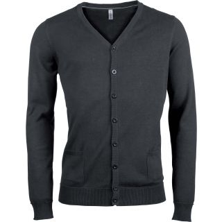 Cardigan boutonné K979 - Dark Grey