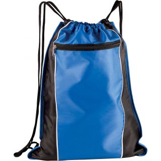 Sac à dos avec cordelettes et poche KI0128 - Royal Blue / Black