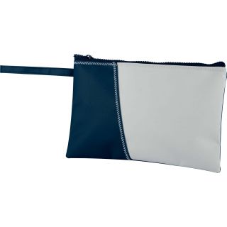 Pochette zippée personnalisable KI0338 - Navy / White
