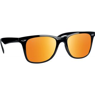 Lunettes de soleil avec verres effet miroir KI3030 - Orange / Black