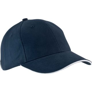 Casquette 6 panneaux Orlando KP011 - Navy / White