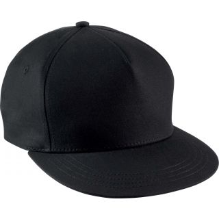 Casquette Snapback 5 panneaux KP139 - Black