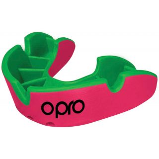 Protège dents silver junior OP600 - Pink / Fluoro Green