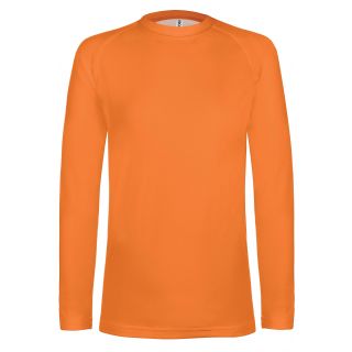 T-shirt enfant double peau manches longues PA006 - Orange