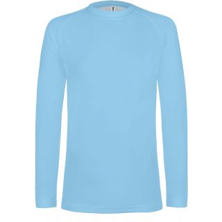 T-shirt enfant double peau manches longues PA006 - Sky Blue