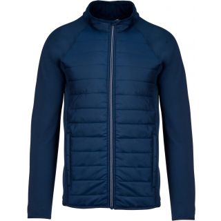 Veste sport bi-matière PA233 - Sporty Navy / Sporty Navy