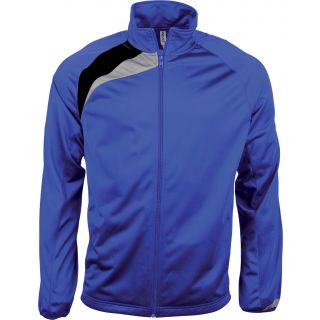 Veste de survêtement unisexe PA306 - Sporty Royal Blue / Black / Storm Grey