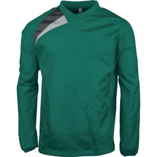 Sweat enfant de pluie PA331 - Dark Green / Black / Storm Grey