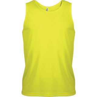 Débardeur homme sport PA441 - Fluorescent Yellow