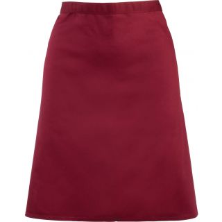 Tablier taille "Colours" mi-long PR151 - Burgundy