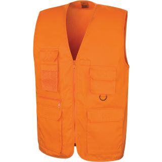 Gilet multipoches Safari R045X - Orange