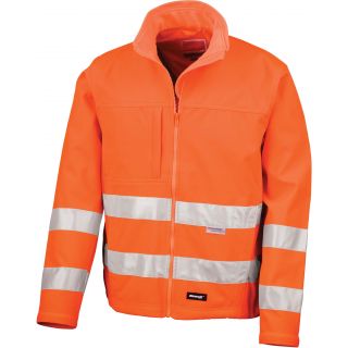 Veste softshell High Viz R117 - Safety Orange