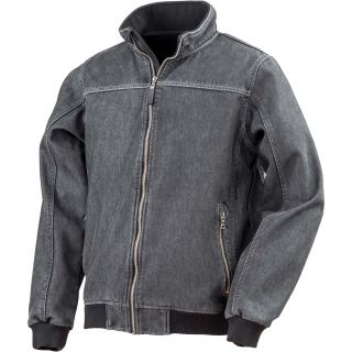 Veste softshell denim lavé R406X - Washed Black