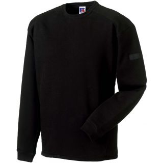 Sweat-shirt homme col ras du cou RU013M - Black