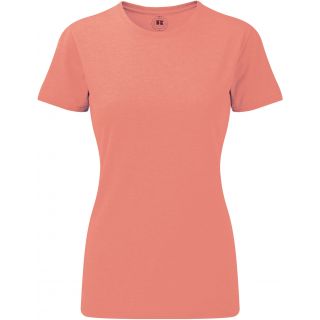 T-shirt femme polycoton col rond RU165F - Coral Marl