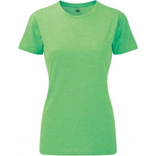 T-shirt femme polycoton col rond RU165F - Green Marl