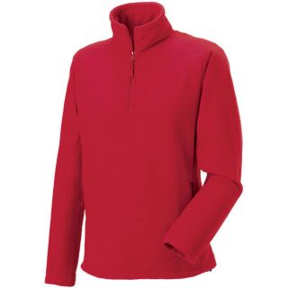 Polaire col zippé RU8740M - Classic Red
