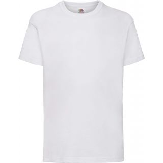 T-shirt enfant manches courtes Valueweight SC221B - White