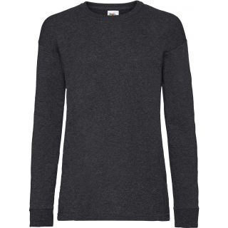 T-shirt enfant manches longues valueweight SC61007 - Dark Heather Grey
