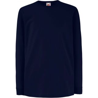 T-shirt enfant manches longues valueweight SC61007 - Deep Navy