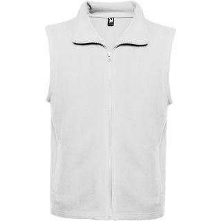 Veste polaire avec col montant et zip BELLAGIO blanc
