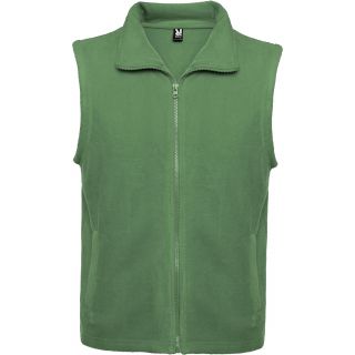 Veste polaire avec col montant et zip BELLAGIO vert chemin