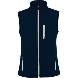 Gilet softshell sans manches NEVADA marine