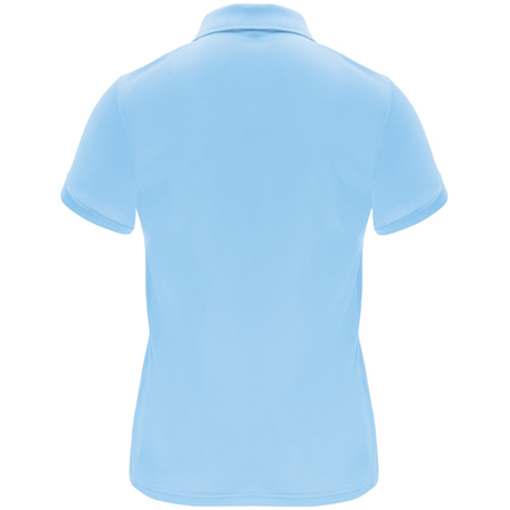 Polo manches courtes MONZHA WOMAN bleu ciel