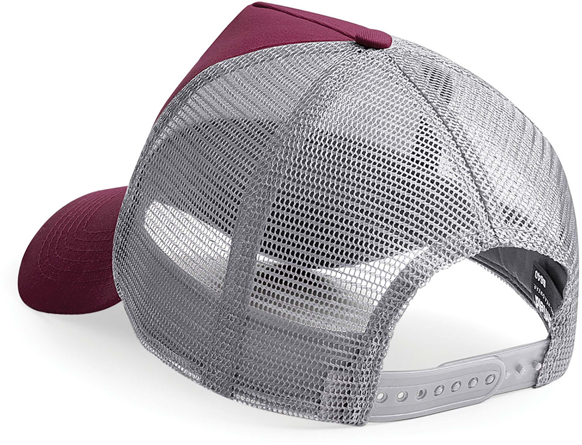 Casquette américaine B640 - Burgundy / Light Grey