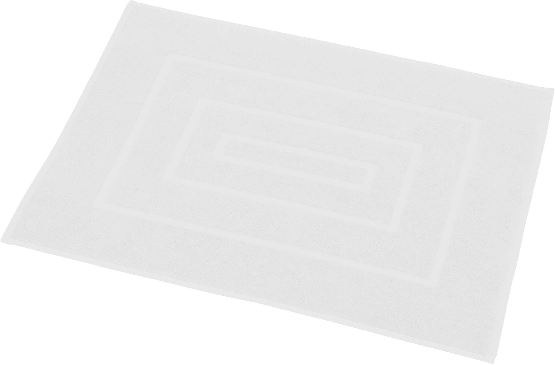 Tapis de bain éponge K127 - White-One Size