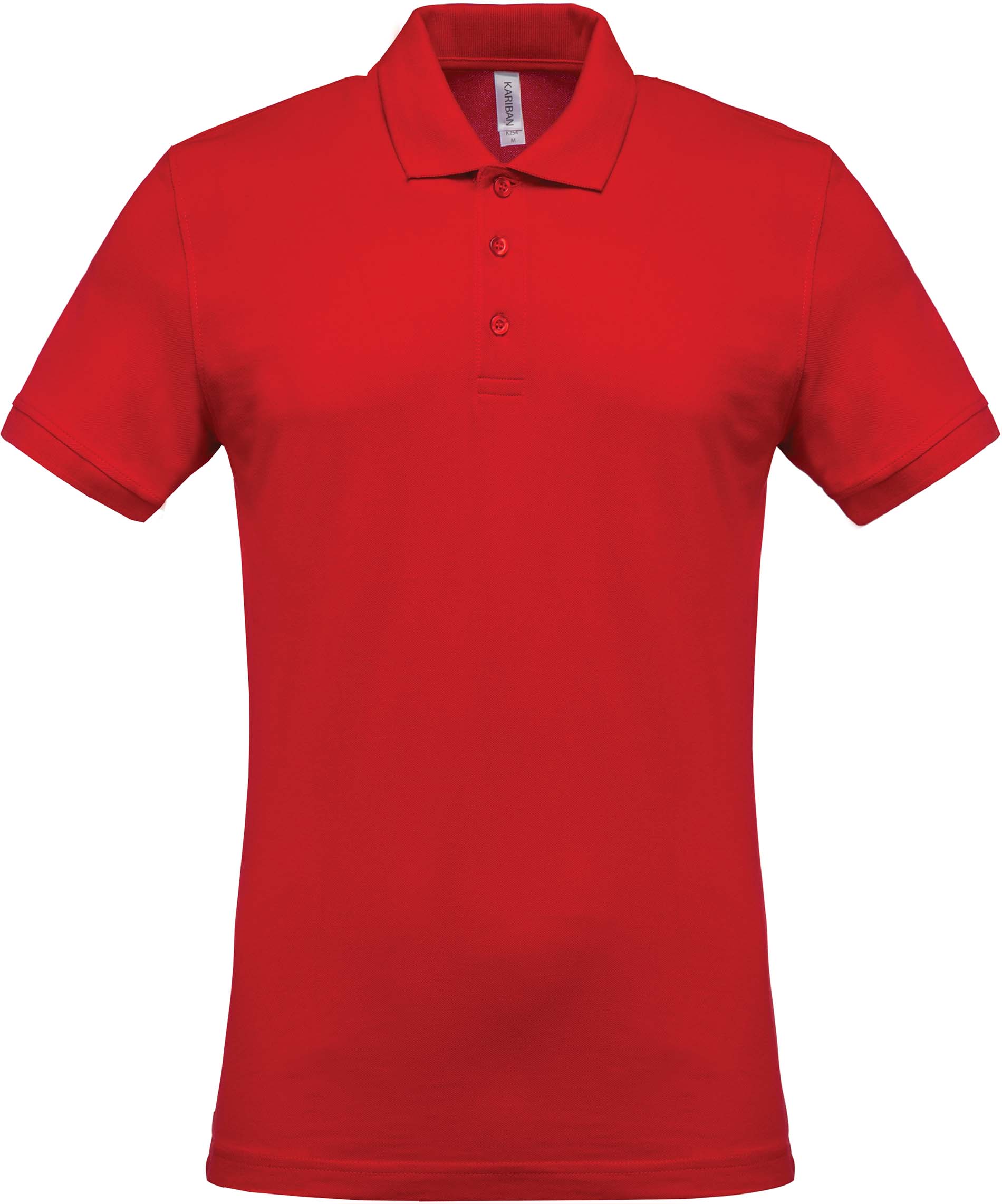 Polo homme piqué manches courtes K254 - Red