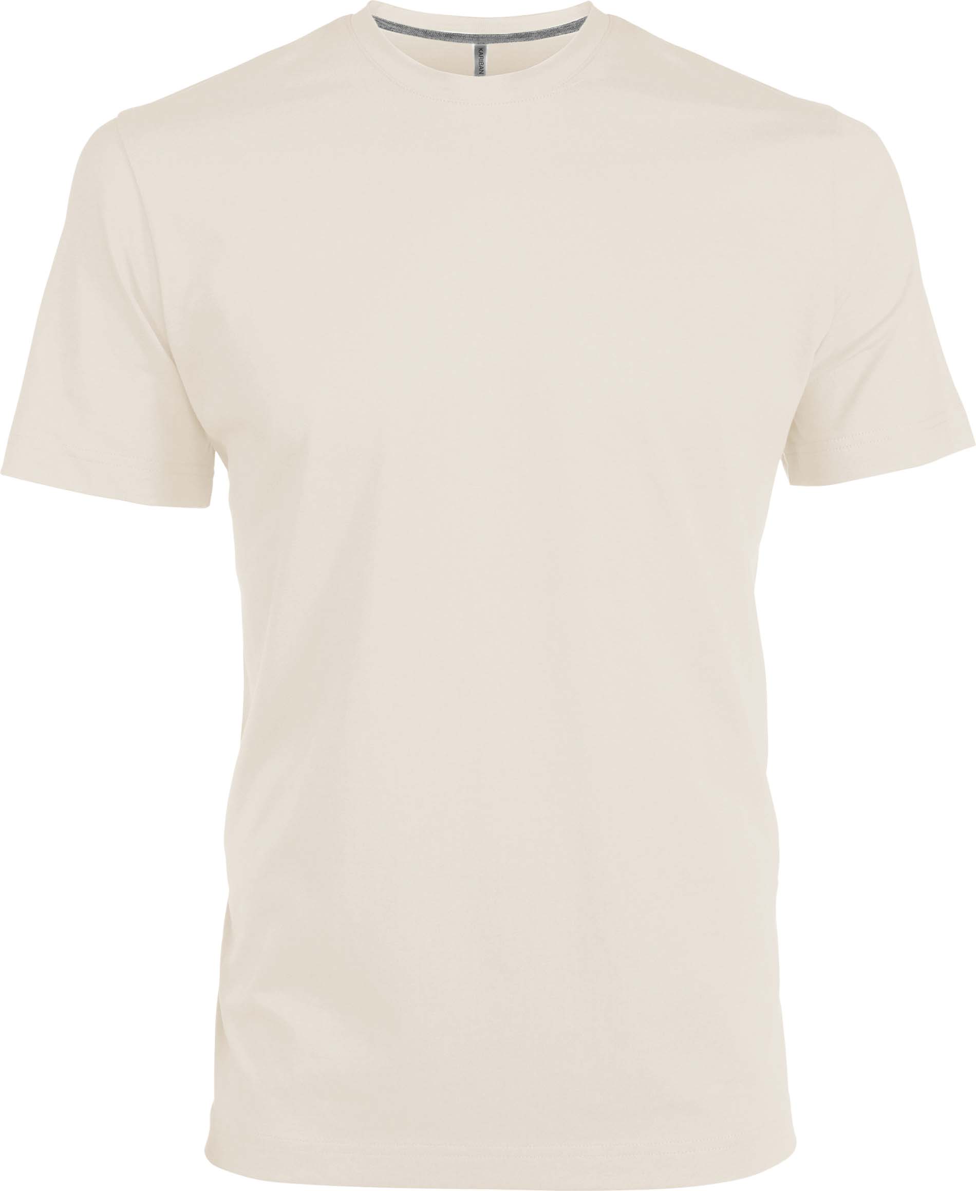 T-shirt homme col rond manches courtes K356 - Light Sand