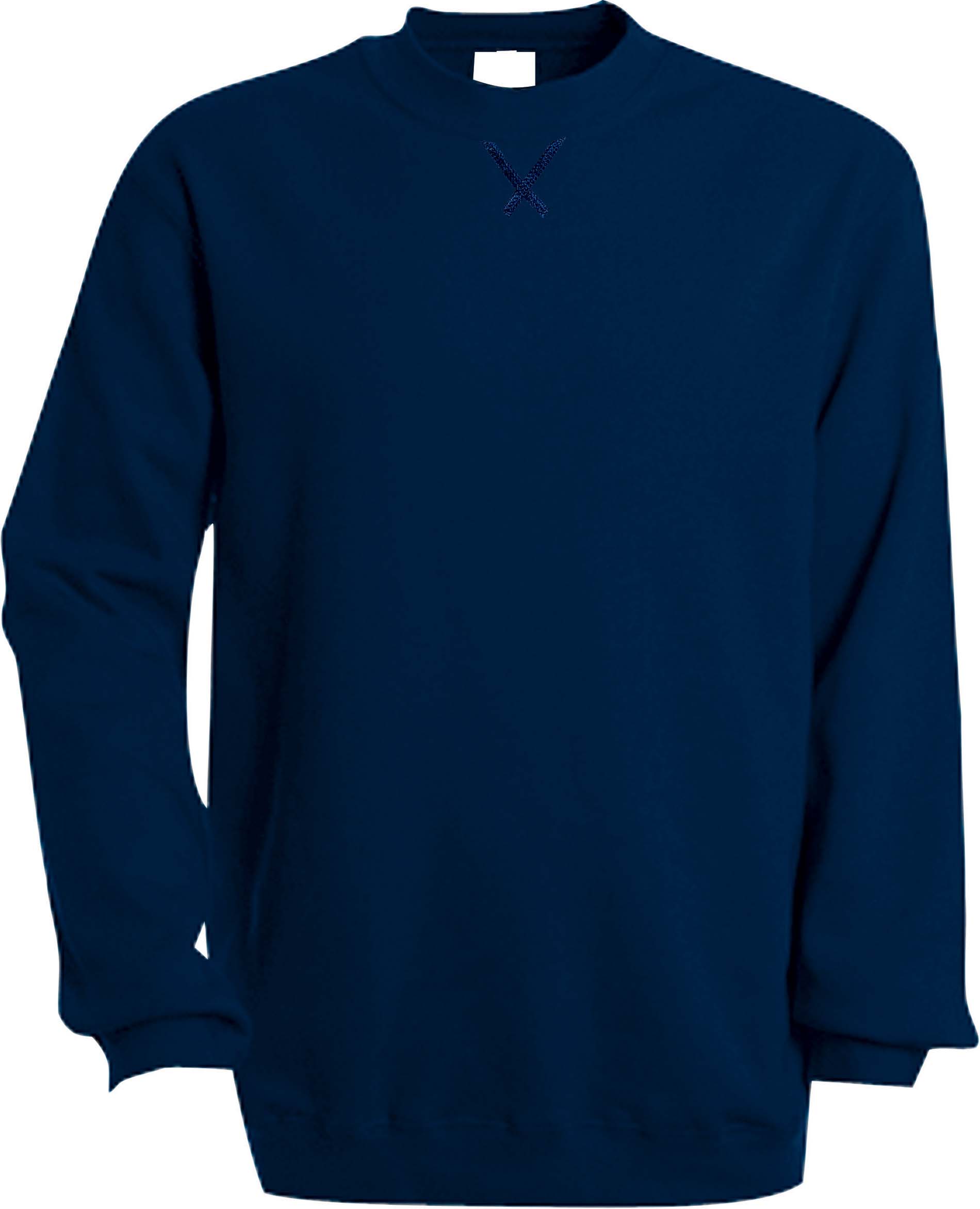 Sweat-shirt encolure ronde unisexe K442 - Navy