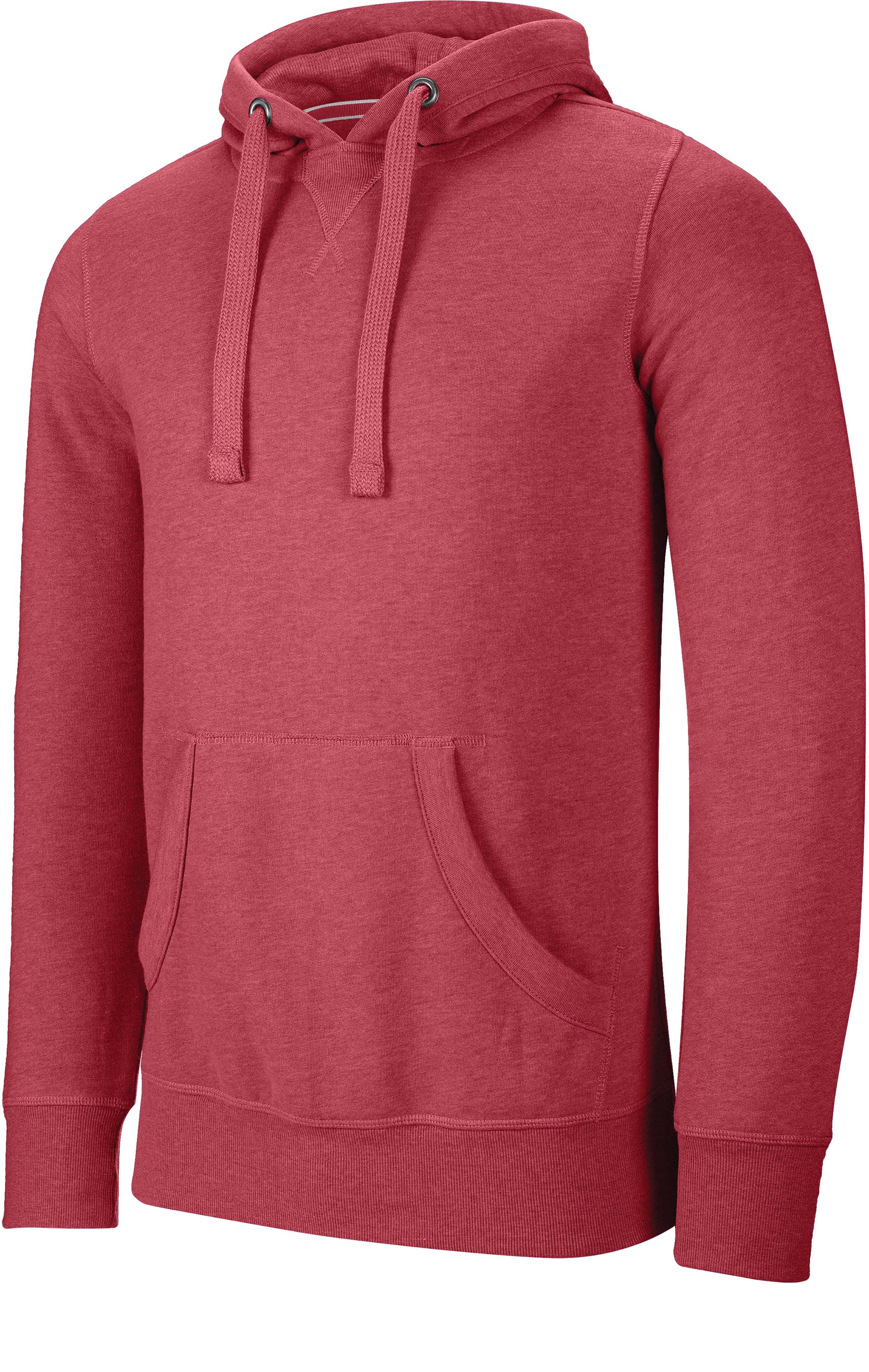 Sweat-shirt homme capuche mélange K462 - Dark Red Heather